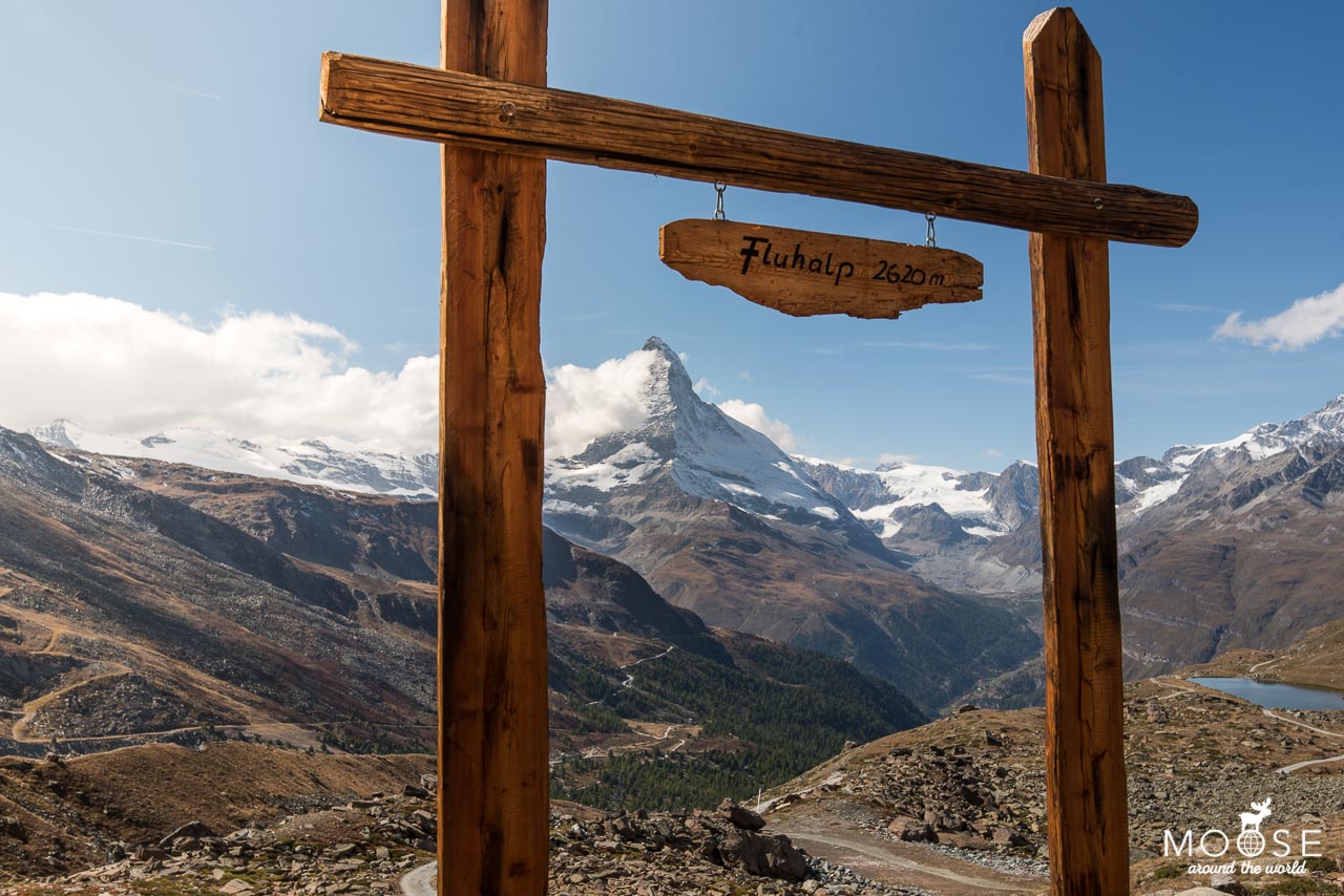 Fluhalp 5-Seenweg Zermatt Matterhorn