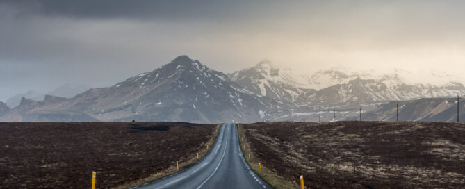 Roadtrip Island Winter