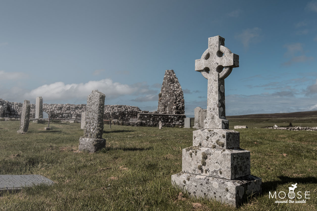 Trumpan Friedhof Isle of Skye