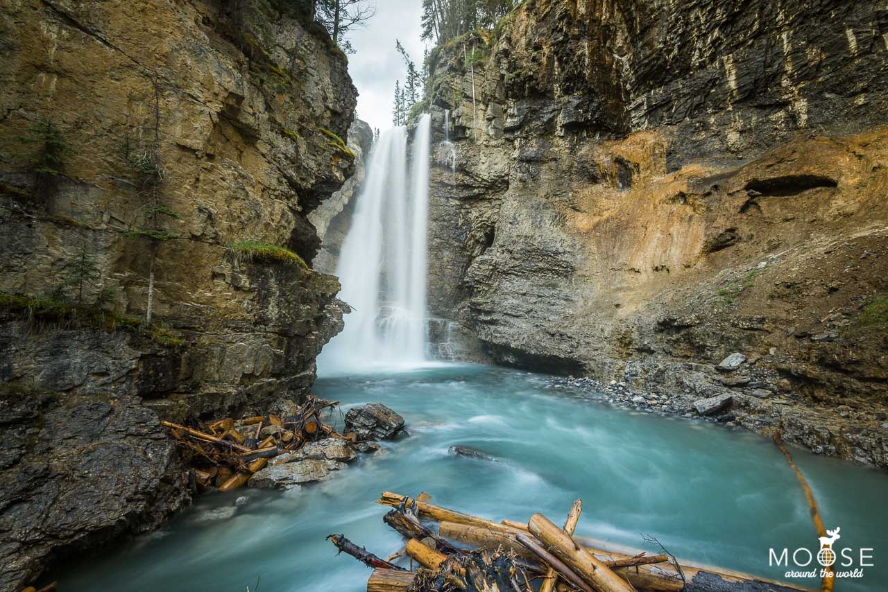 Johnston Canyon Banff Nationalpark Kanada Wasserfall