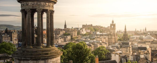 Schottland Fotospots Edinburgh Carlton Hill