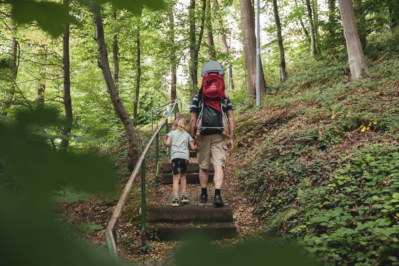 Künstlerpfad Windeck Herchen Abenteuerwanderung Familienwanderung NRW