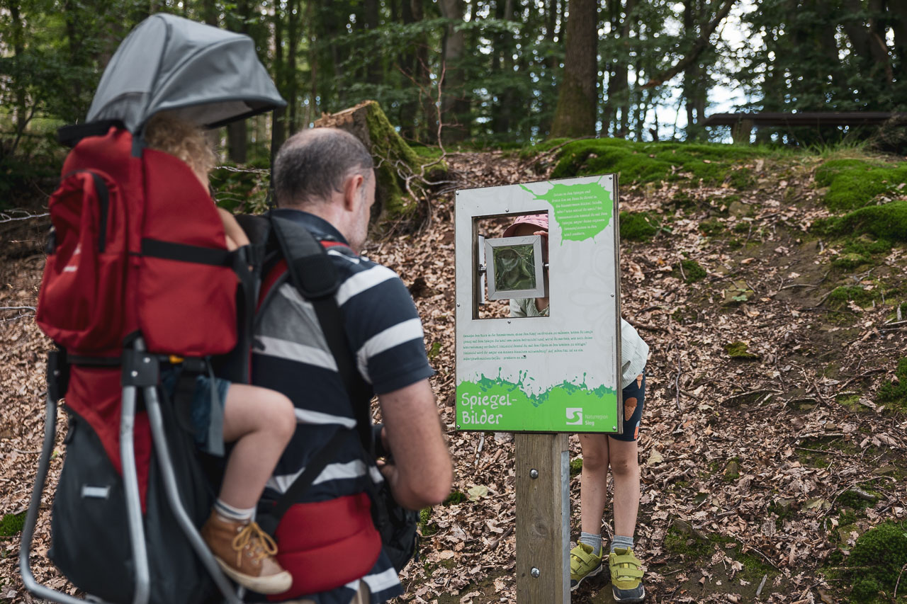 Künstlerpfad Windeck Herchen Abenteuerwanderung Familienwanderung NRW