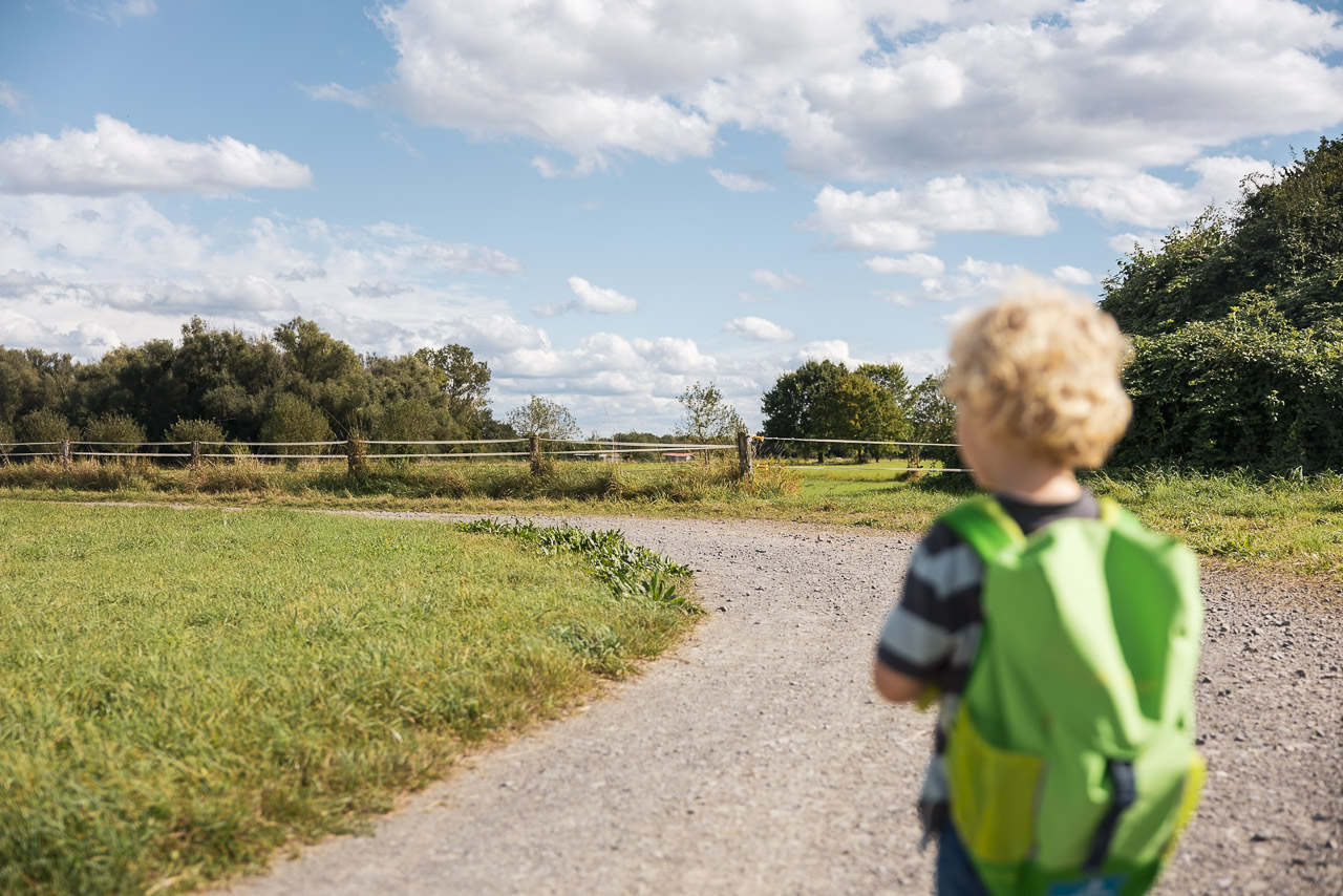 Wanderung Ausflug Monheim Naturerlebnispfad mit Kindern mobil NRW Entdecken