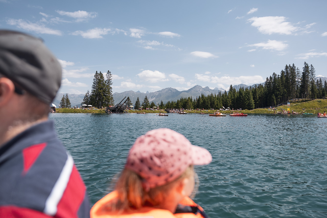 Erlebnissee Hög Tirol Serfaus Fiss Ladis Urlaub mit Kindern