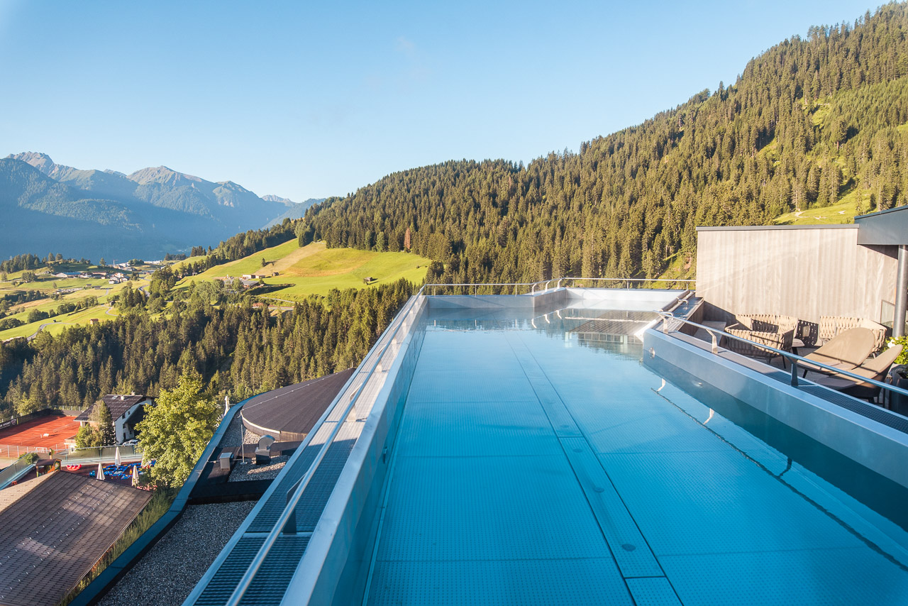 Familienurlaub Laurentius Fiss Wellness Wasserwelt Kinderhotel Tirol