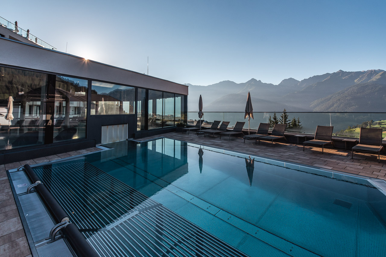 Familienurlaub Laurentius Fiss Wellness Wasserwelt Kinderhotel Tirol