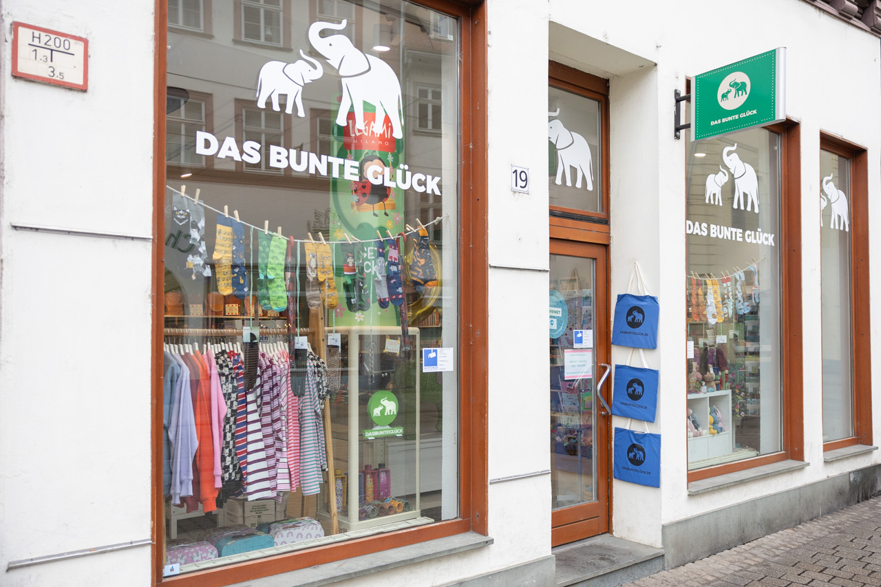 Erfurt Shopping Das bunte Glück