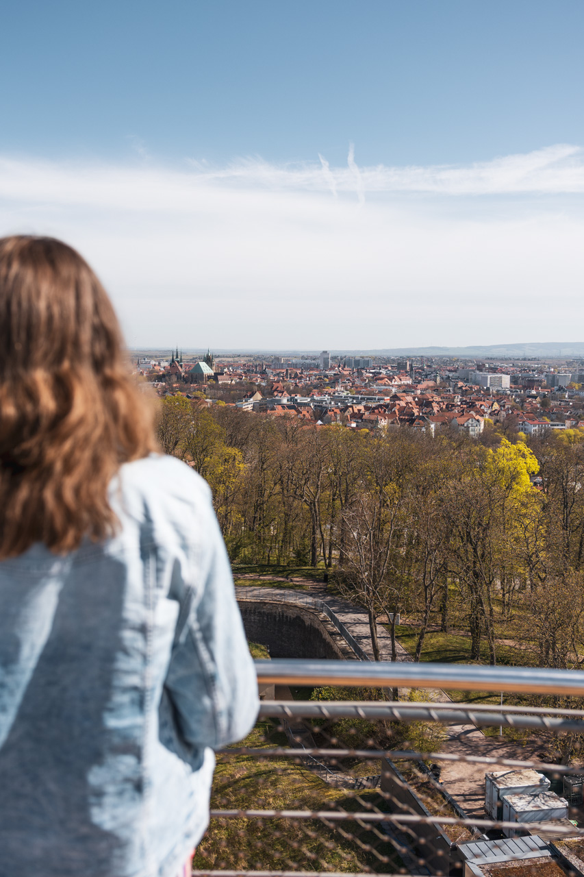egapark Erfurt mit Kindern Aussichtsturm